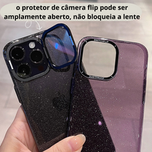 Carregar imagem no visualizador da galeria, Capa Lente Dobrável Glitter
