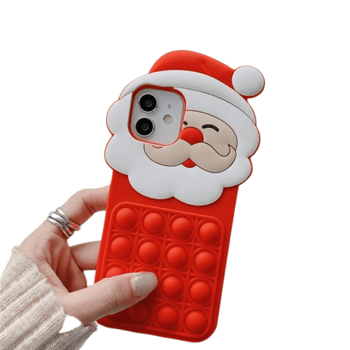 Case Iphone Natal Pop It - Market Compras