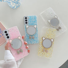 Carregar imagem no visualizador da galeria, Case Samsung Glitter e Espelho - Market Compras
