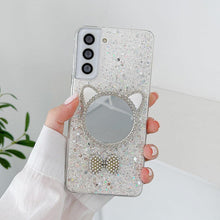 Carregar imagem no visualizador da galeria, Case Samsung Glitter e Espelho - Market Compras
