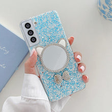 Carregar imagem no visualizador da galeria, Case Samsung Glitter e Espelho - Market Compras
