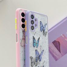 Carregar imagem no visualizador da galeria, Case Samsung Glitter Borboleta - Market Compras
