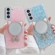 Carregar imagem no visualizador da galeria, Case Samsung Glitter e Espelho - Market Compras
