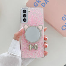 Carregar imagem no visualizador da galeria, Case Samsung Glitter e Espelho - Market Compras
